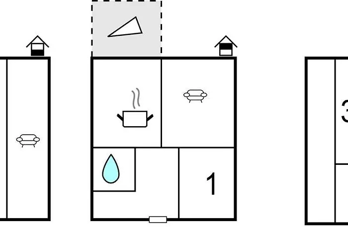 Three-bedroom In *
